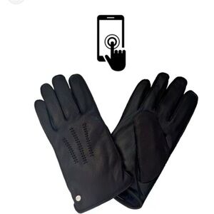 UGG Men's 
M WRANGELL GLOVE W/CONDUCTIVE
Smart Leather Gloves Black /New
